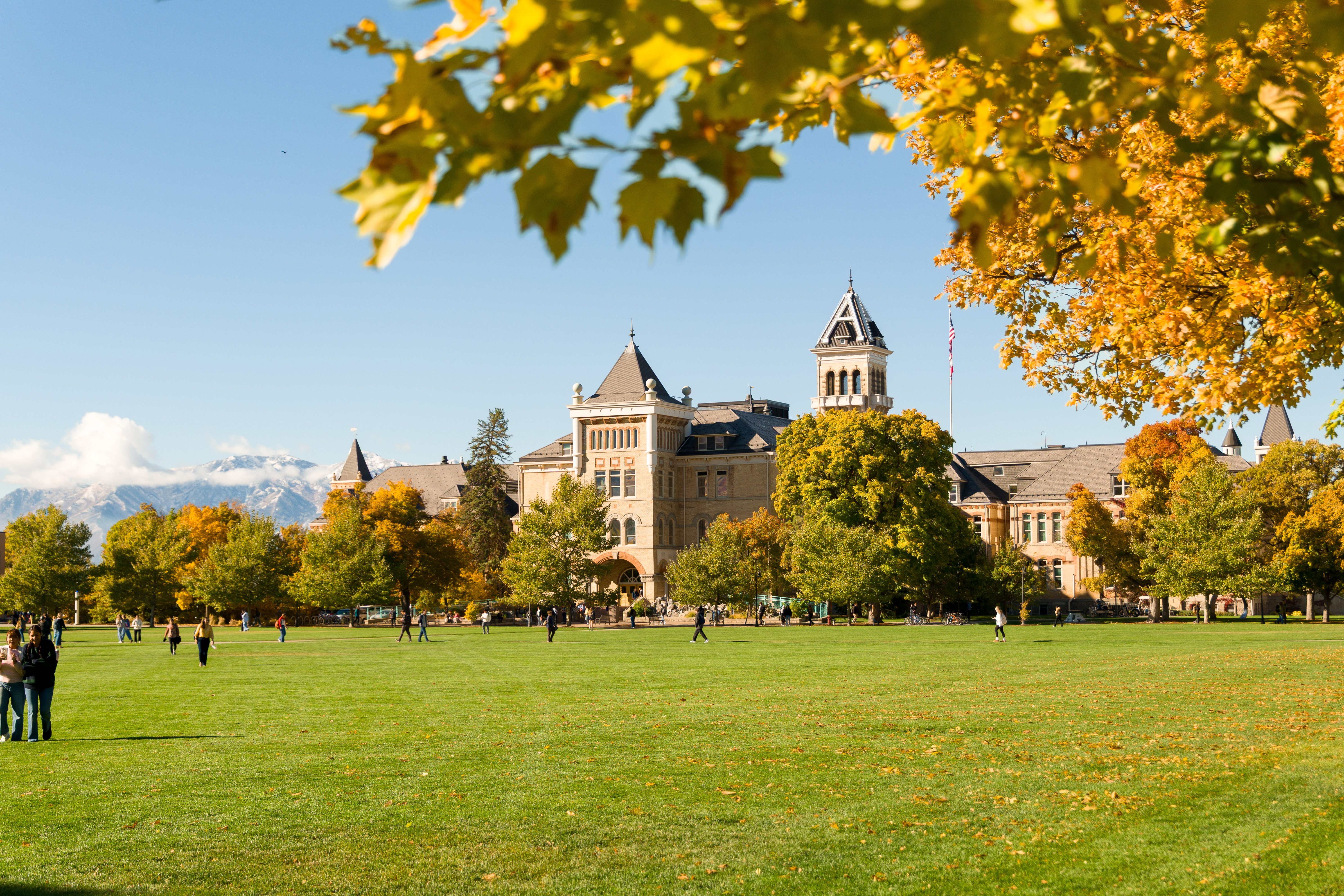 USU Campus in fall
